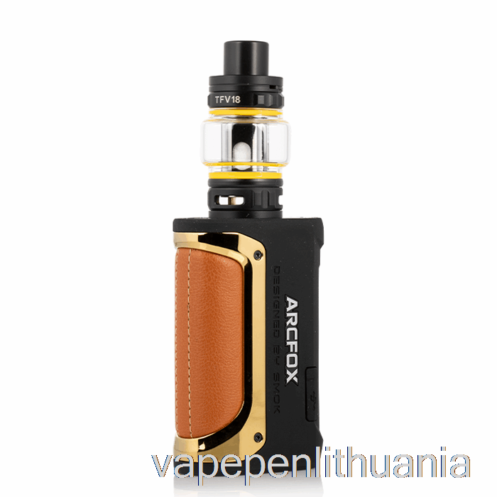 Smok Arcfox 230w Tc Starter Kit Prizm Gold Vape Skystis